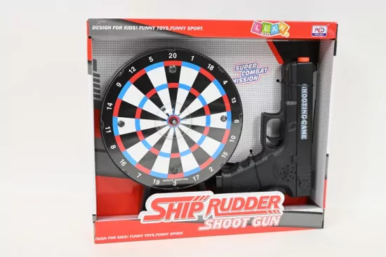 Zestaw pistolet laserowy z tarczą