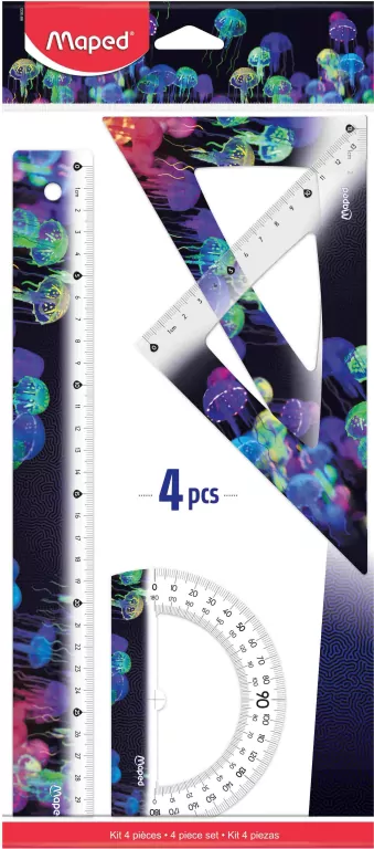 Zestaw przyborów do geometrii Deepsea MAPED - tantis.pl