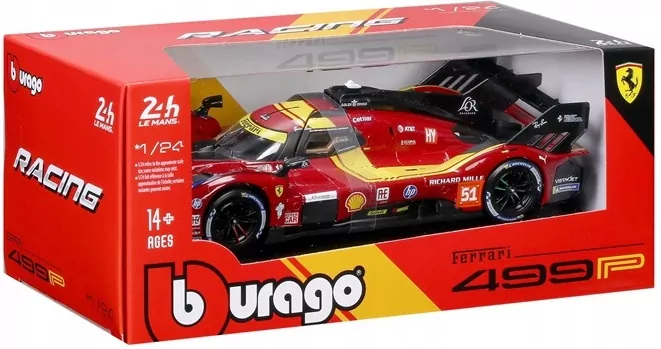 Ferrari Racing (With Plastic Stand) 1:24 - tantis.pl