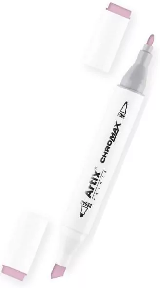 Marker Chromax z 2 końcówk. pastel pink 17 - tantis.pl