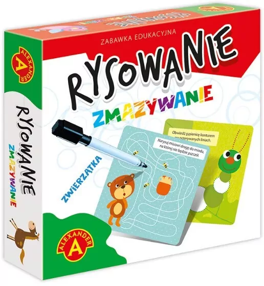 Rysowanie - zmazywanie Zwierzęta - tantis.pl