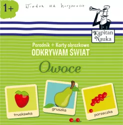 Odkrywam świat Owoce Książka + Karty obrazkowe. Kapitan Nauka