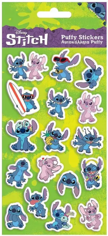 Naklejki wypukłe Lilo&Stitch - tantis.pl