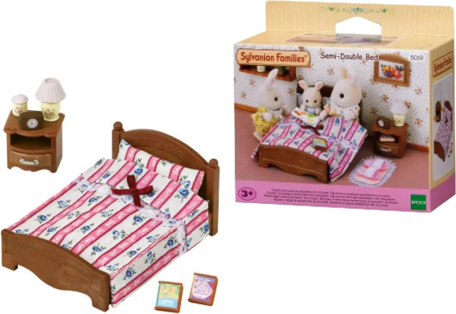 Łóżko podwójne. Sylvanian Families - tantis.pl