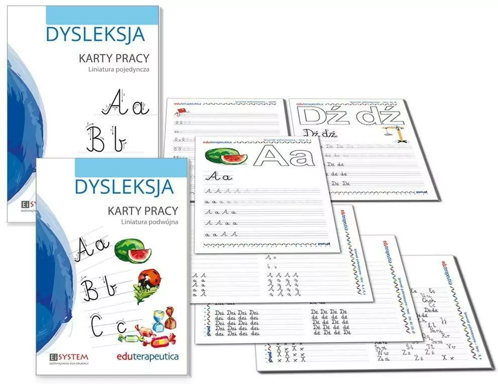Eduterapeutica Dysleksja karty pracy - tantis.pl