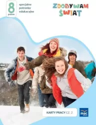 Zdobywam świat. Karty pracy cz.2 zima Poziom 8
