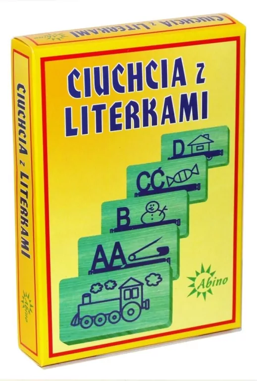 Ciuchcia z literkami ABINO - tantis.pl