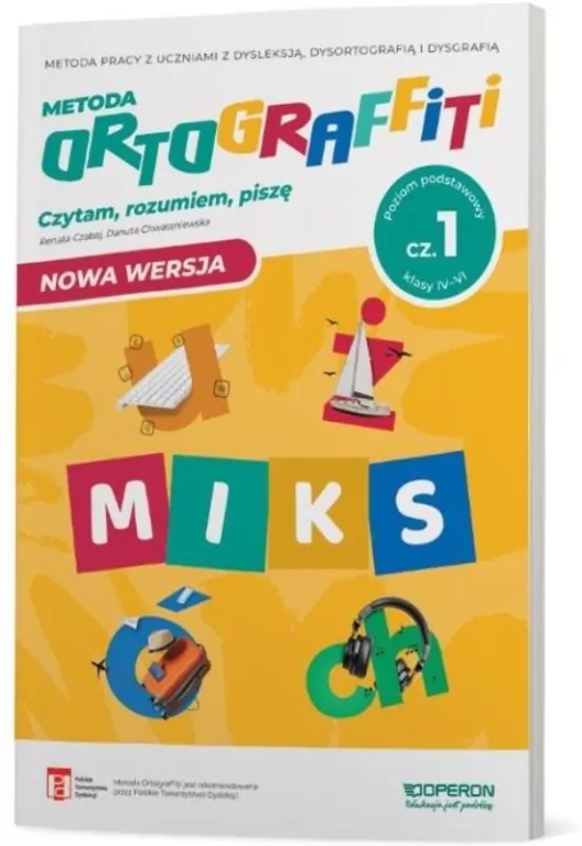 Ortograffiti. Klasa 4-6 MIKS. Część 1 - tantis.pl