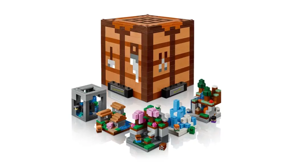 LEGO® Minecraft. Stół warsztatowy 21265 - tantis.pl