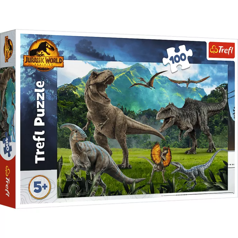 Puzzle 100 Park Jurajski 16441 - tantis.pl