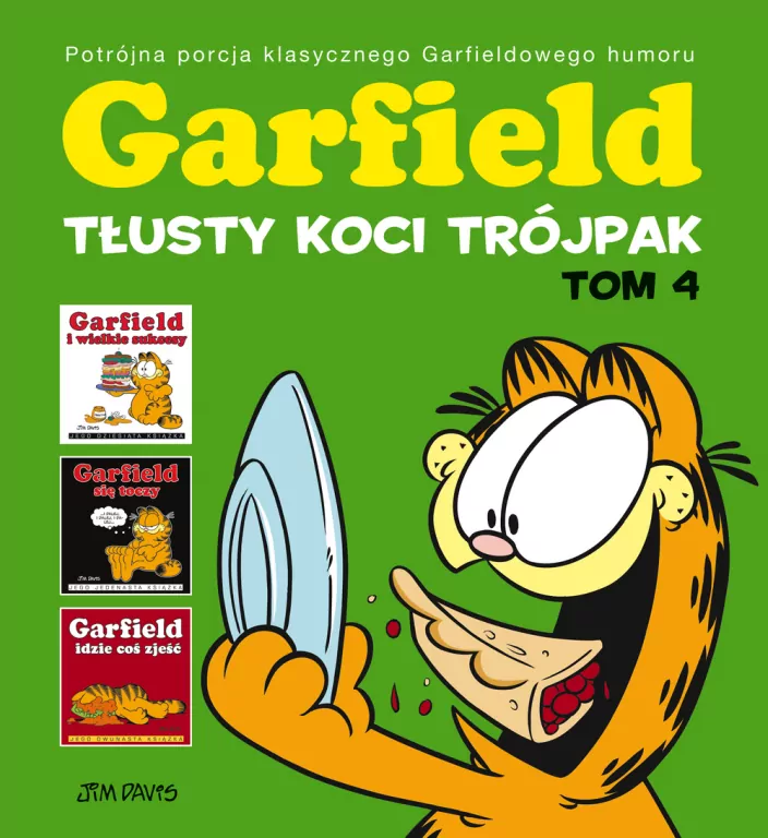 Tłusty koci trójpak. Garfield. Tom 4 - tantis.pl