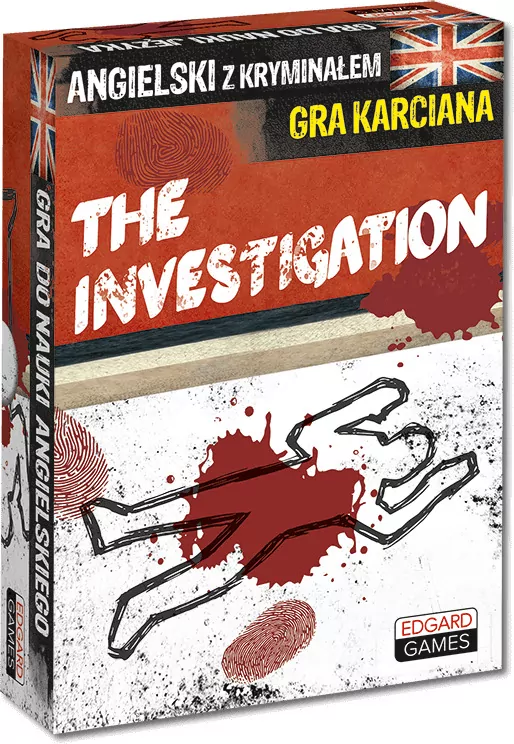 Edgard Games. The Investigation. Kryminalna gra karciana do nauki angielskiego - tantis.pl