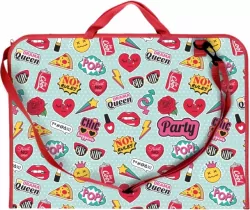 Teczka na rysunki A3 z nadrukiem. Stickers