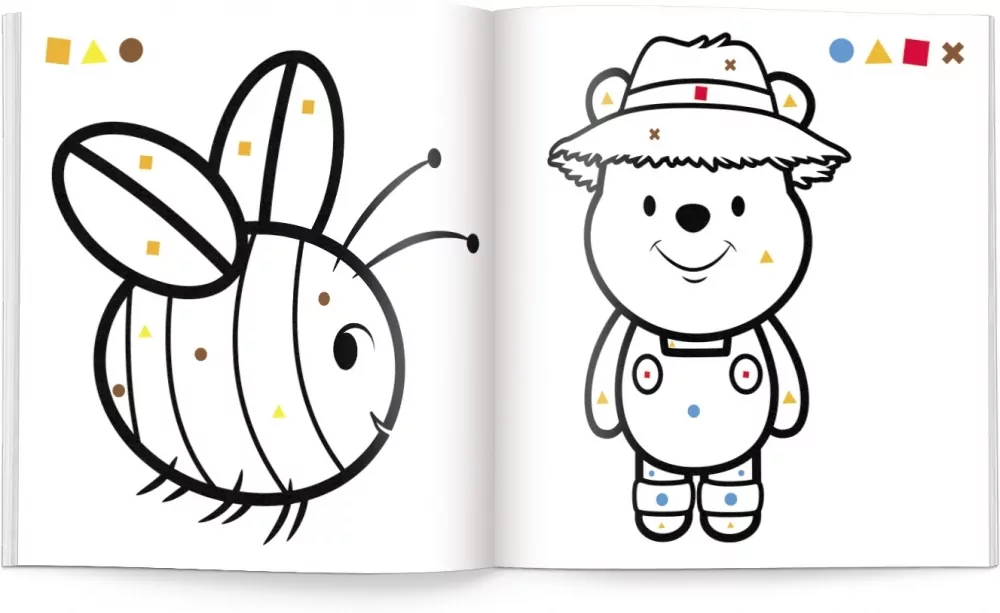 Disney Maluch. Koloruj według kodu - tantis.pl