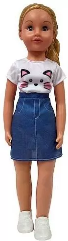 Lalka chodząca 70cm Julka SP83933 - tantis.pl