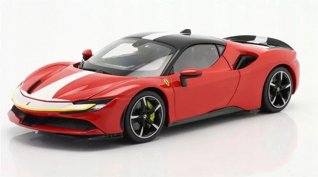 Ferrari SF90 Stradale red 1:18 - tantis.pl