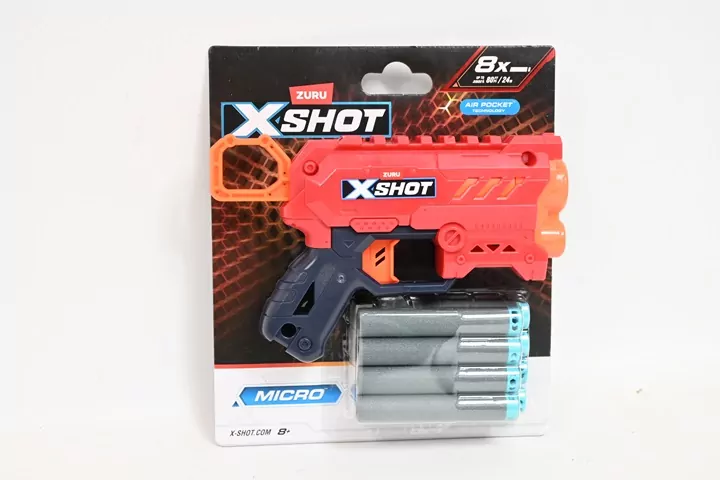 *****ZURU X-SHOT Micro+8 strzałek 36726 /24 - tantis.pl