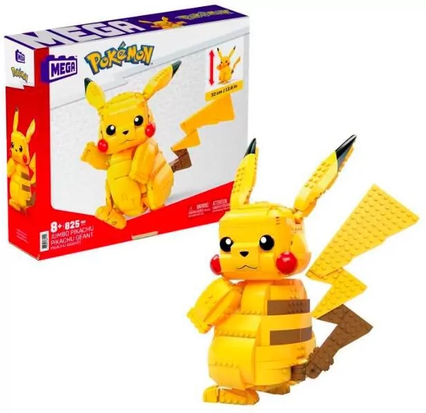 Klocki Mega Pokemon. Pikachu - tantis.pl
