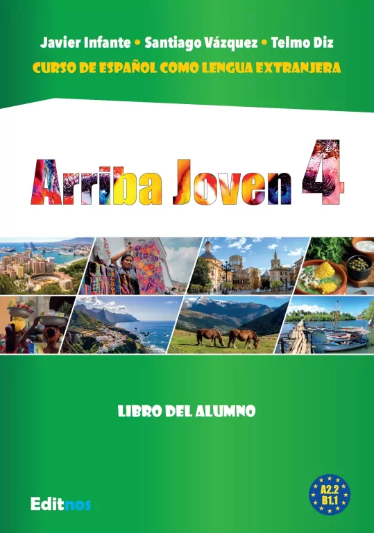 Arriba Joven 4 Podręcznik A2.2-B1.1 - tantis.pl