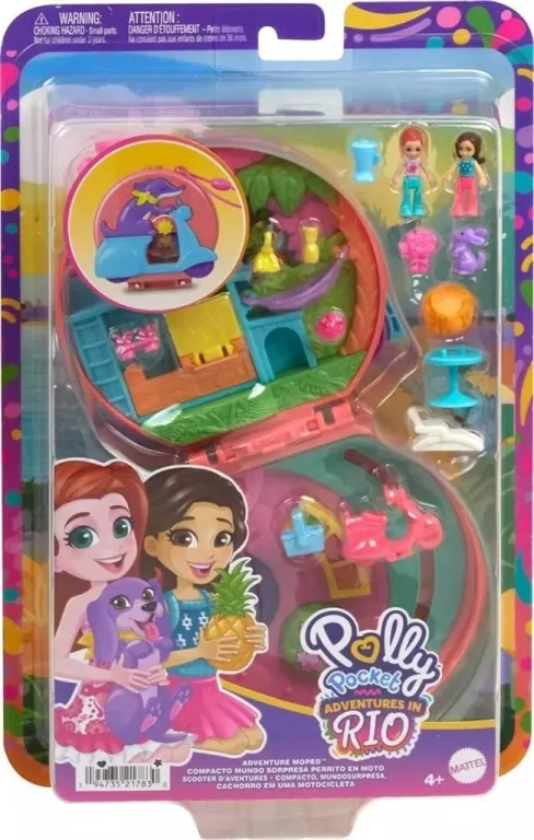 Polly Pocket. Przygoda w Rio HWN98 - tantis.pl