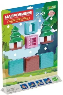 Magformers domek na drzewie