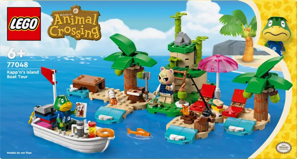 LEGO® Animal Crossing. Kappn i rejs dookoła wyspy. 77048 - tantis.pl