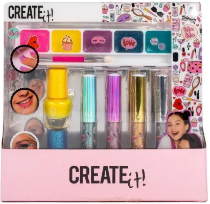 Zestaw Make-up metalik CREATE IT!