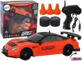 Autko sportowe R/C 1:24 wymienne koła pomarańczowe - tantis.pl