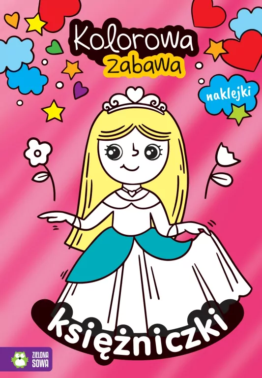 Księżniczki. Kolorowa zabawa - tantis.pl