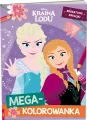 Kraina Lodu. Megakolorowanka. Brokatowe naklejki - tantis.pl