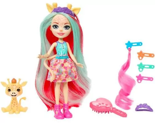 Lalka Deluxe Żyrafa. Enchantimals - tantis.pl