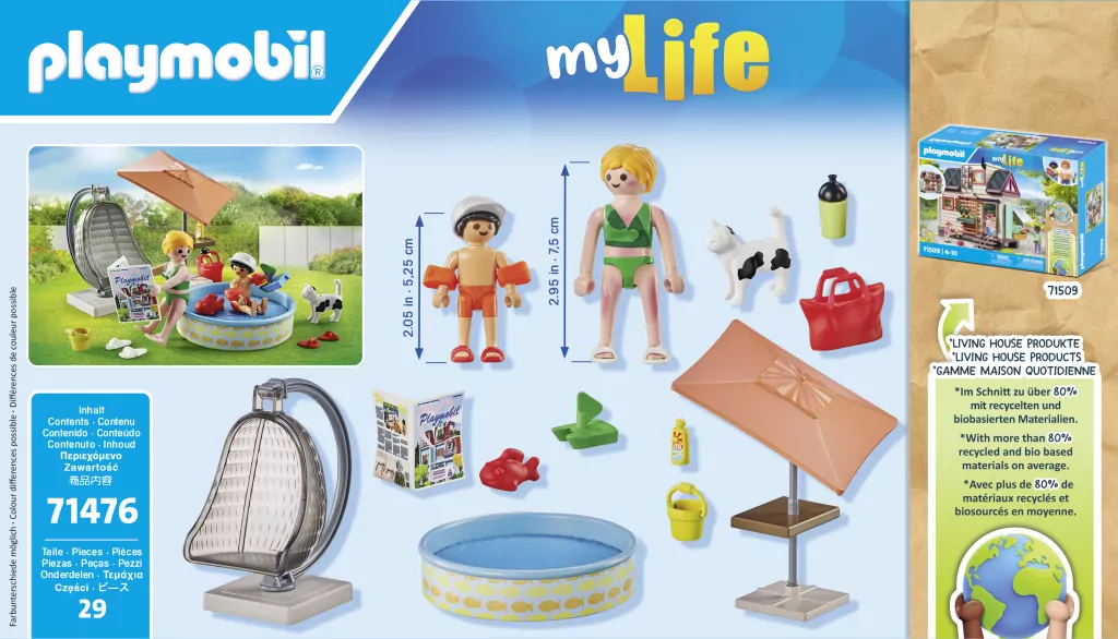 Playmobil 71476 Wodna zabawa w ogrodzie - tantis.pl