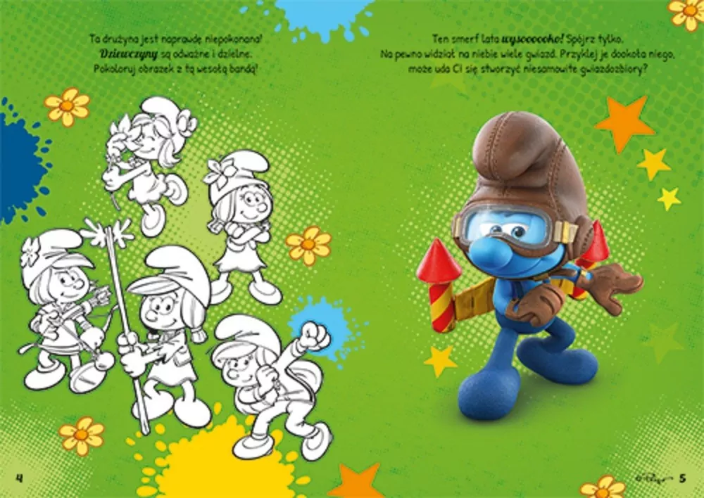 Smerfy. Zabawy i zadania z naklejkami. Nowe przygody - tantis.pl