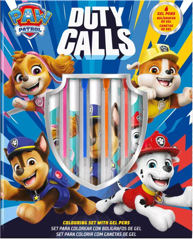 Notes z długopisami 6 szt Paw Patrol PW19995 - tantis.pl