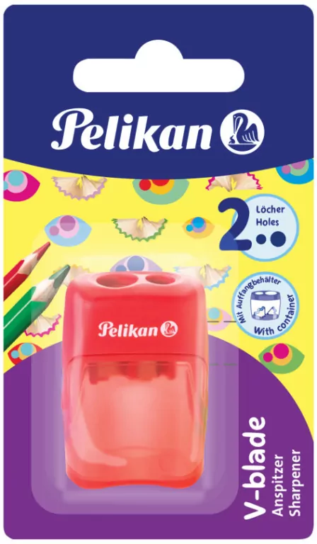Pelikan. Temperówka podwójna z pojemnikiem. Mix, 1 sztuka - tantis.pl