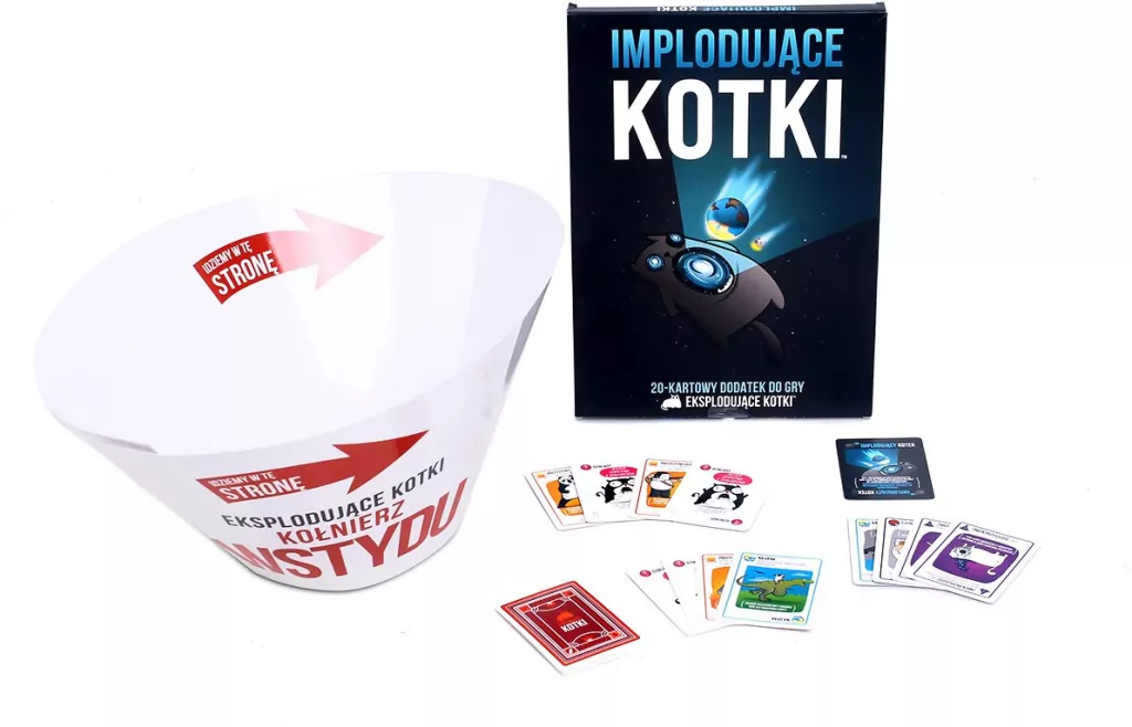 Implodujące kotki. Eksplodujące kotki. Dodatek do gry - tantis.pl