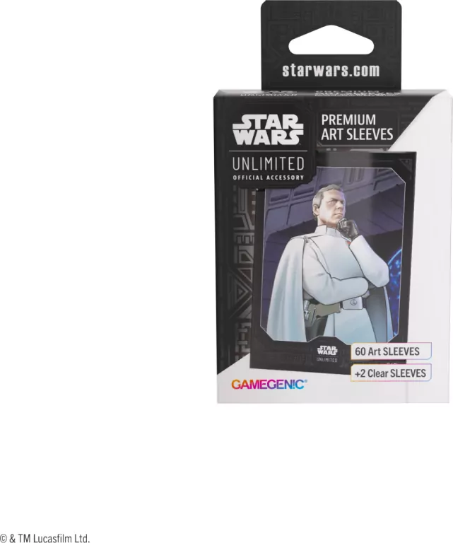 Gamegenic: Star Wars Unlimited Card Game - Premium Art Sleeves - Director Krennic - tantis.pl