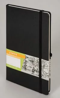 Notes gładki A5. Romantyzm. Czarny - tantis.pl