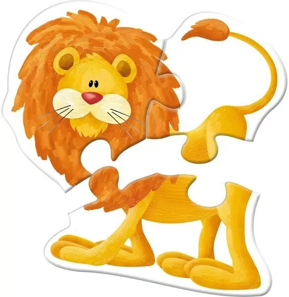 Kukuryku. Pierwsze puzzle. Zwierzątka 2 - tantis.pl