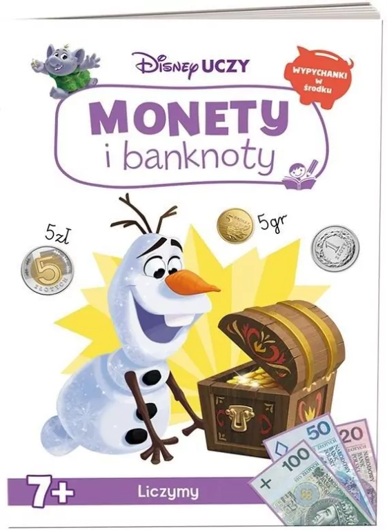 Monety i banknoty. Kraina Lodu. Disney Uczy - tantis.pl