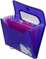 Teczka A5 z przekładkami V-file fioletowa - tantis.pl
