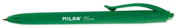 Długopis P1 Rubber Touch zielony (25szt) MILAN - tantis.pl