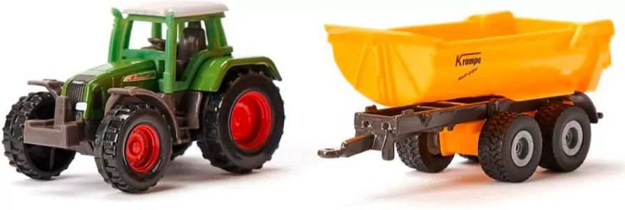 Fendt z wywrotką kolebową Krampe Siku Farmer S1605 - tantis.pl