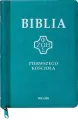 Biblia pierwszego Kościoła z paginat. suwak turkus - tantis.pl
