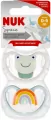 NUK. Space. Smoczki. 0-6 miesięcy. Żaba i tęcza - tantis.pl