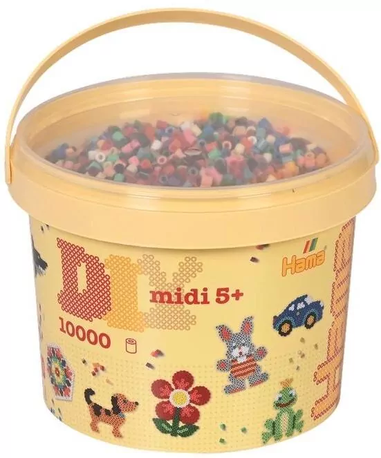 Koraliki Midi w wiaderku 10000el - tantis.pl