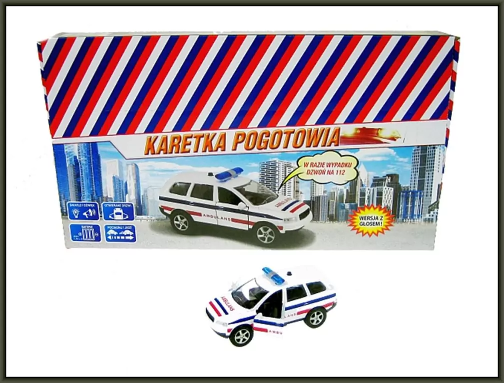 Pogotowie 11 cm z głosem - tantis.pl
