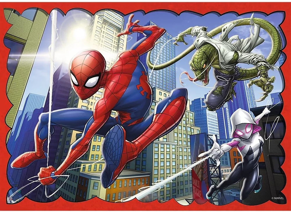 Puzzle 4w1. Spider-Man. Marvel. TREFL - tantis.pl