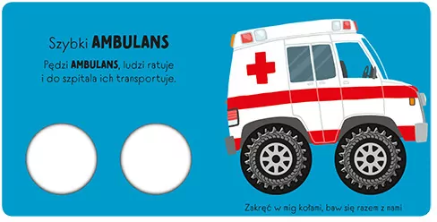Co jedzie... na ratunek. Zakręcona książka - tantis.pl