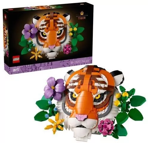 LEGO® Art. Kolekcja zwierząt — tygrys 31217 - tantis.pl